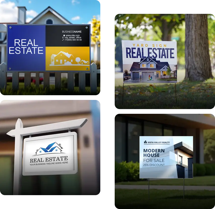 Real Estate Signs