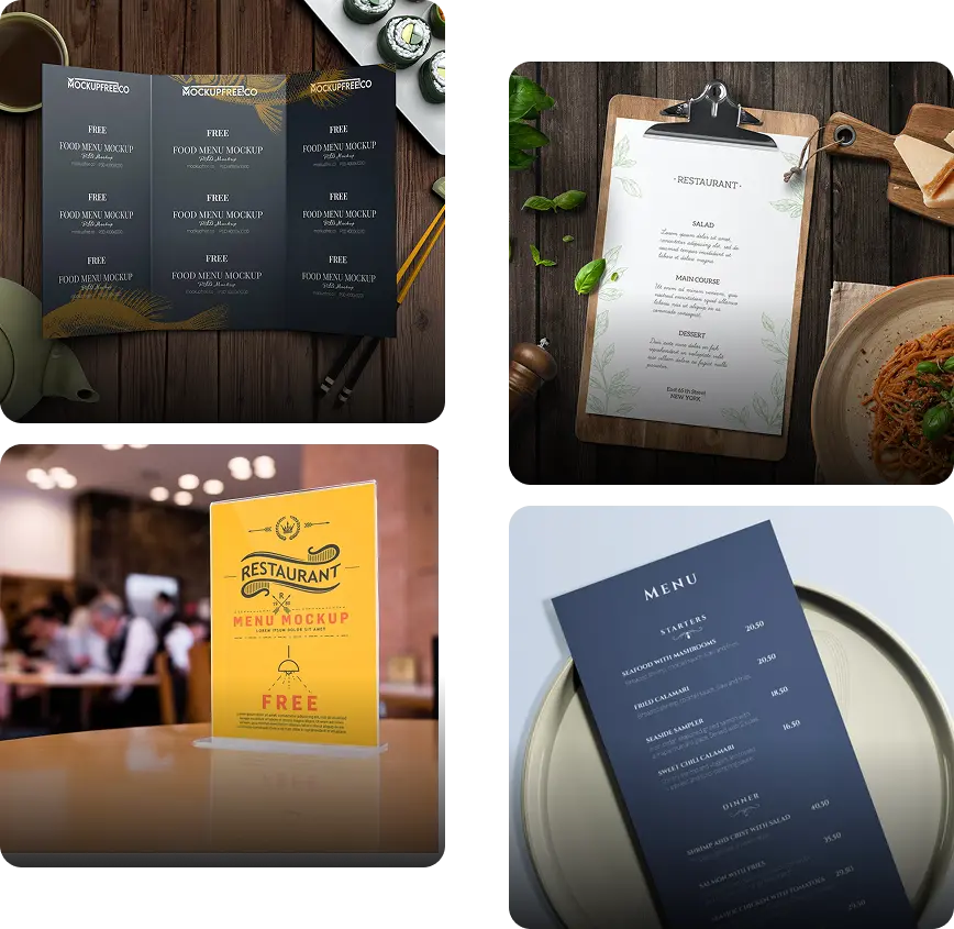 Menus