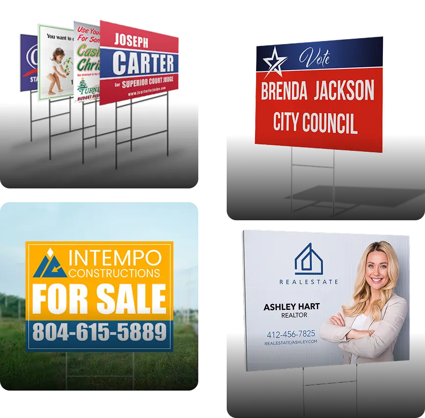 Full Color Yard Signs